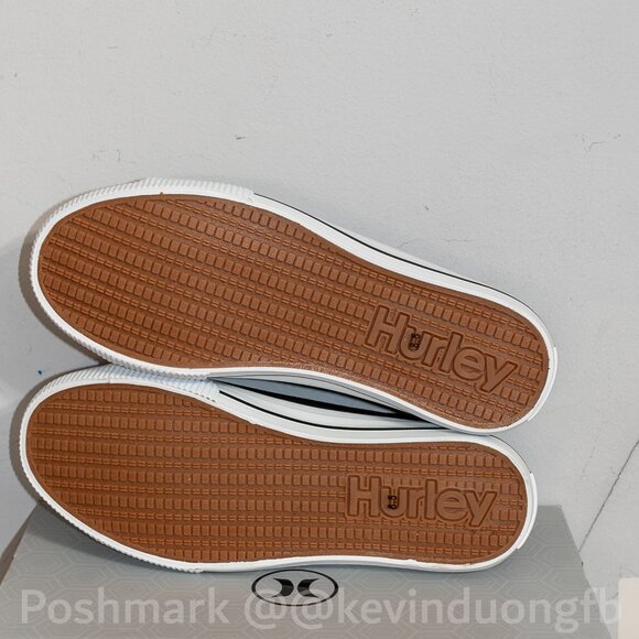 Hurley Women's  Slip On No Laces Sneakers Black - Picture 7 of 7